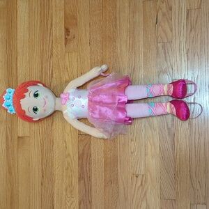 Disney Fancy Nancy Just Play Ballerina Dance Walk With Me Large Plush 30”
